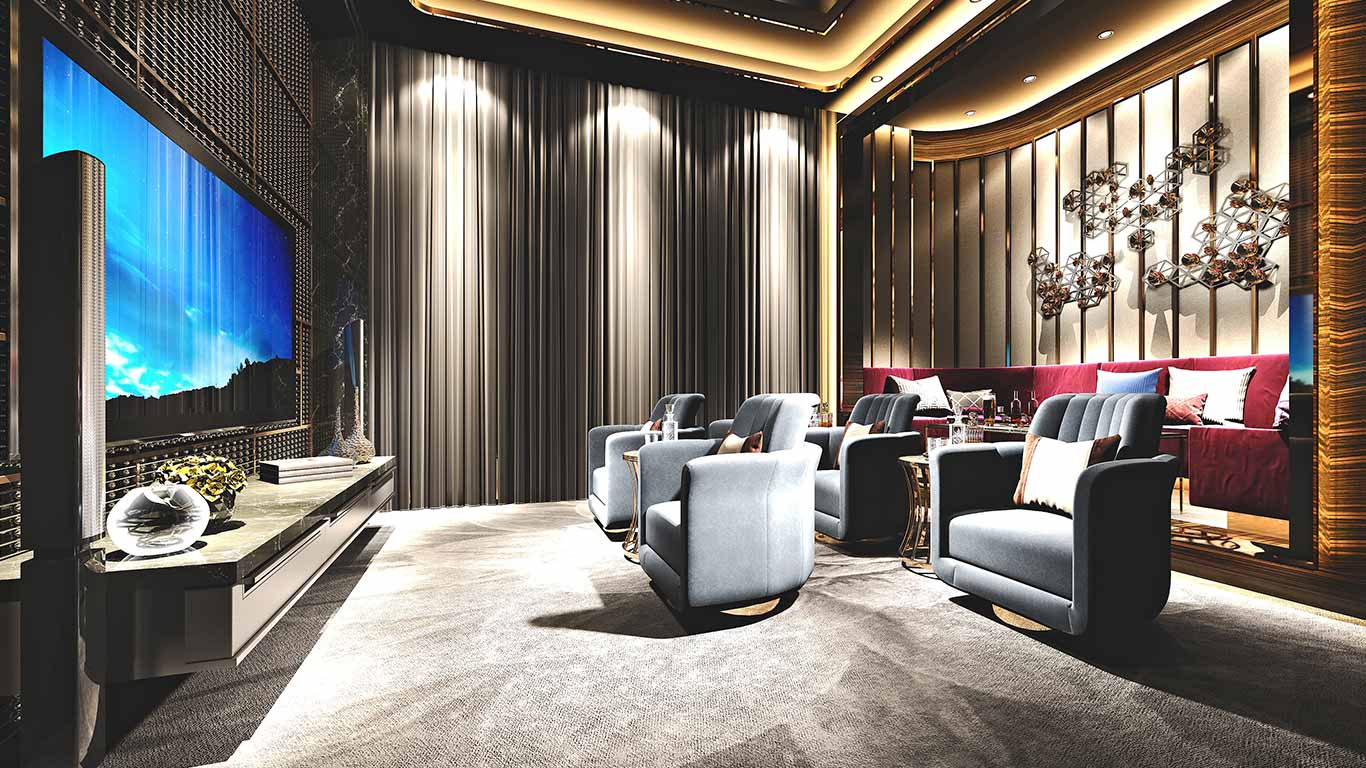 High-End Home Cinema Design & Installation // CAI Vision, London